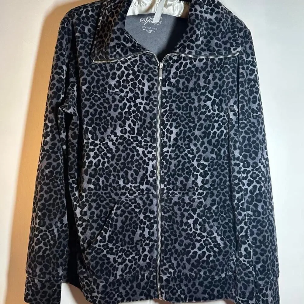 Style-co Women's Black and Grey Jacket